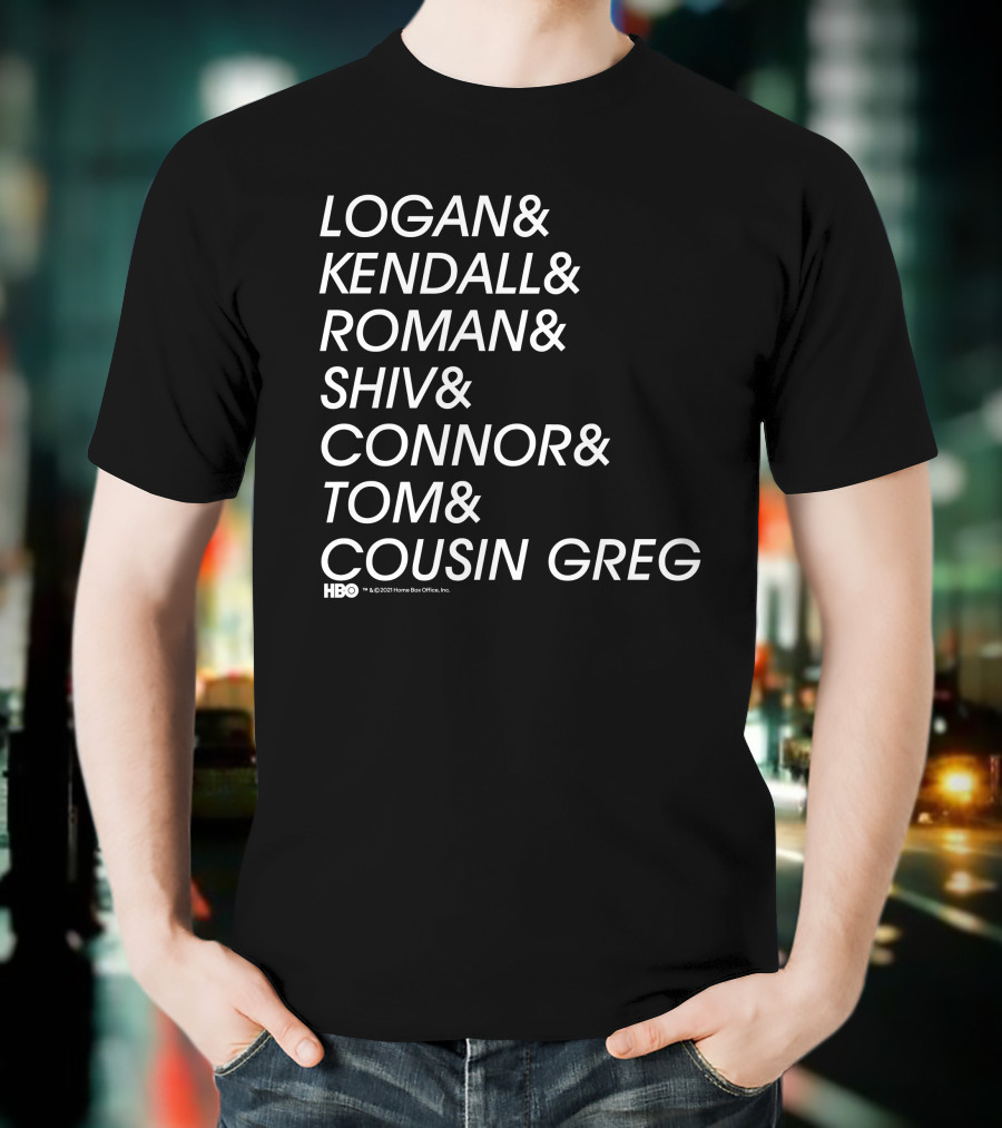 Logan Kendall Roman Shiv Connor Tom Cousin Greg HBO T-Shirt