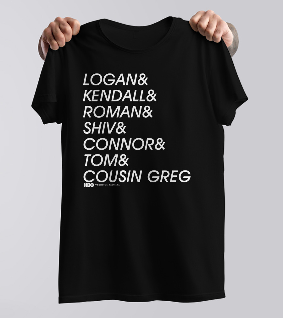 Logan Kendall Roman Shiv Connor Tom Cousin Greg HBO T-Shirt