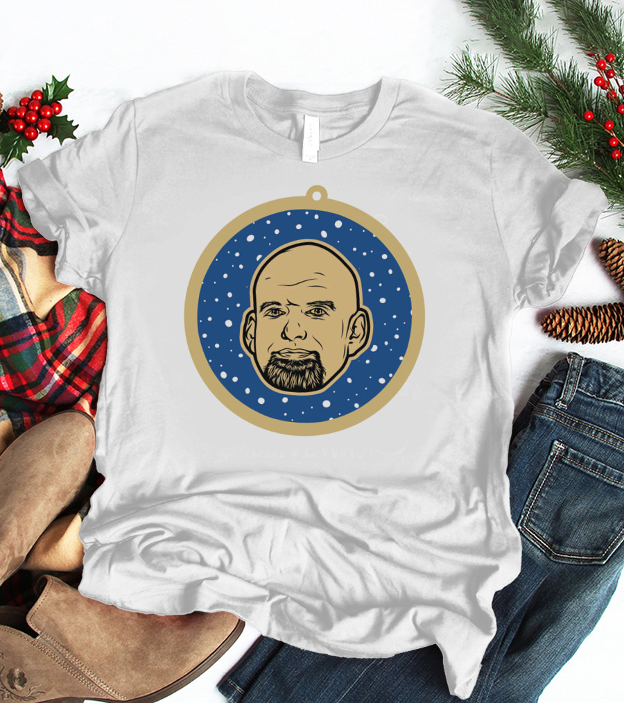 Fetterman Christmas Ornament Winter Decoration T-Shirt