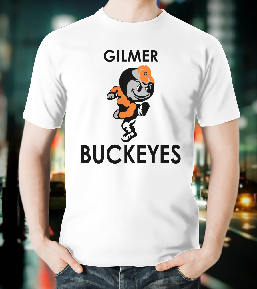 Gilmer Buckeyes Football Mascot Gilmer Texas T-Shirt
