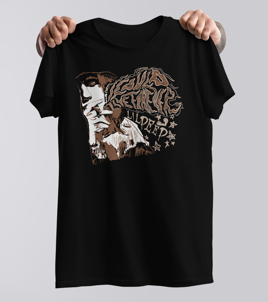 Lil Peep Live Forever Smoke T-Shirt