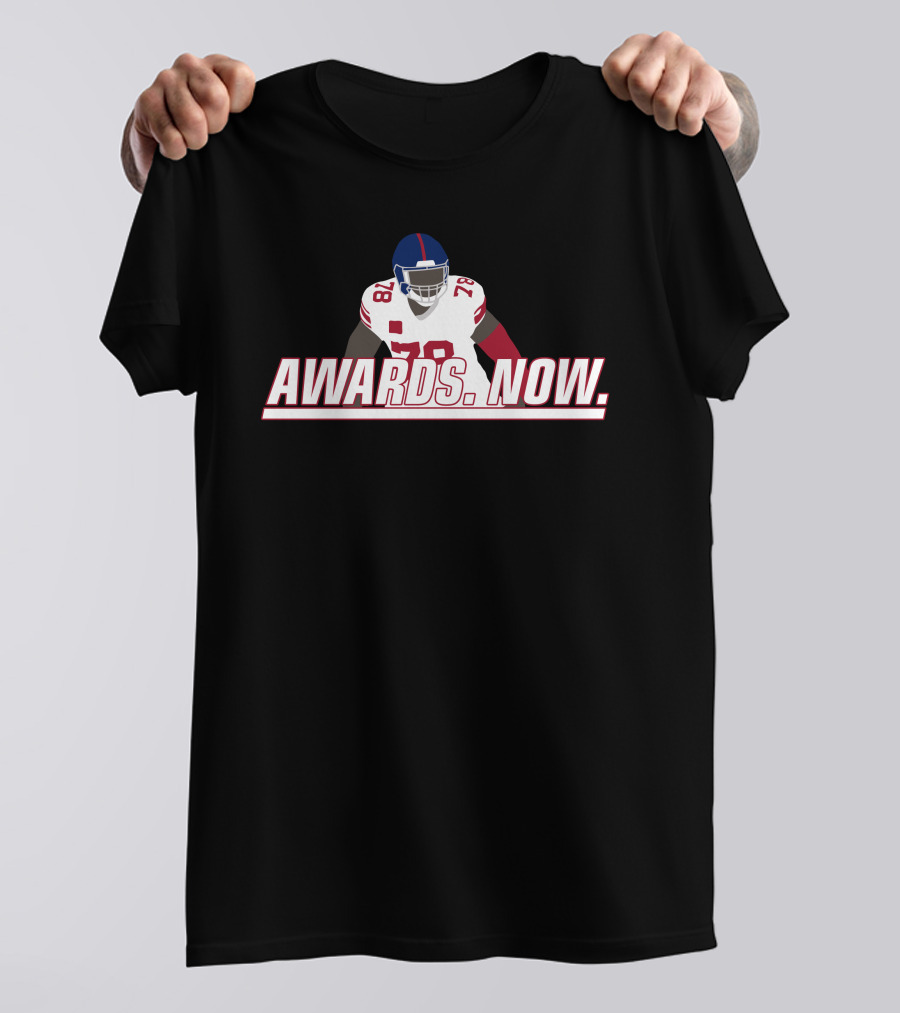 Awards. Now. Football Player 78 T-Shirt