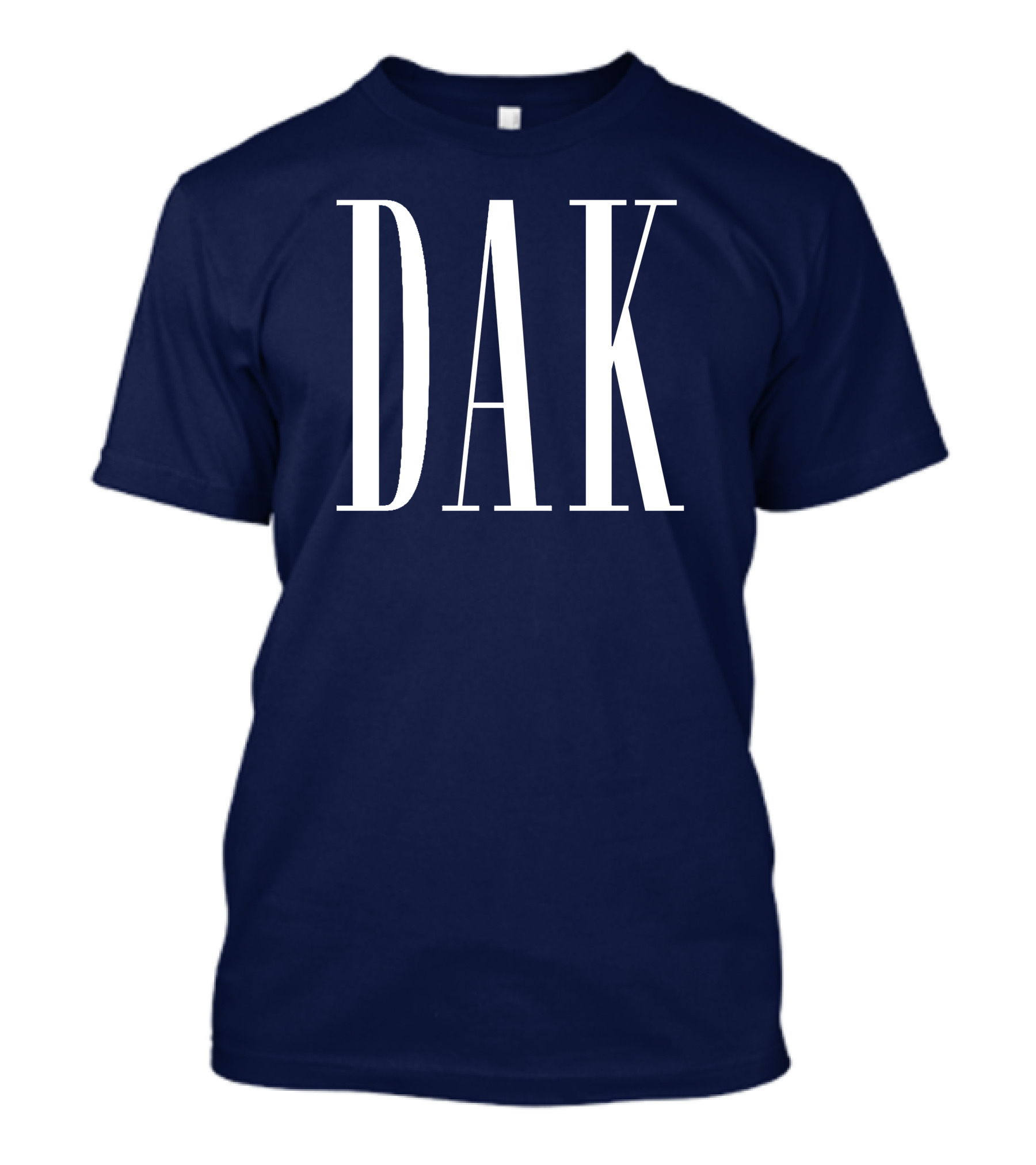 DAK Cowboys Quarterback Football Fan Gear T-Shirt