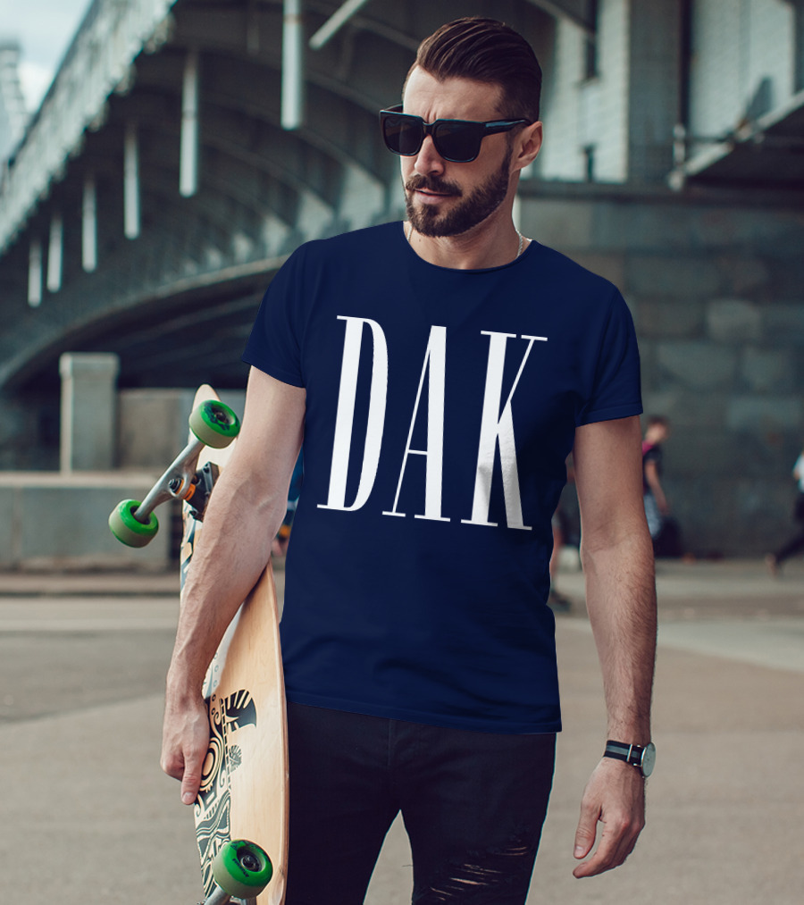 DAK Cowboys Quarterback Football Fan Gear T-Shirt