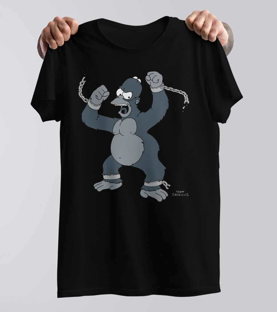 King Homer The Simpsons Matt Groening T-Shirt