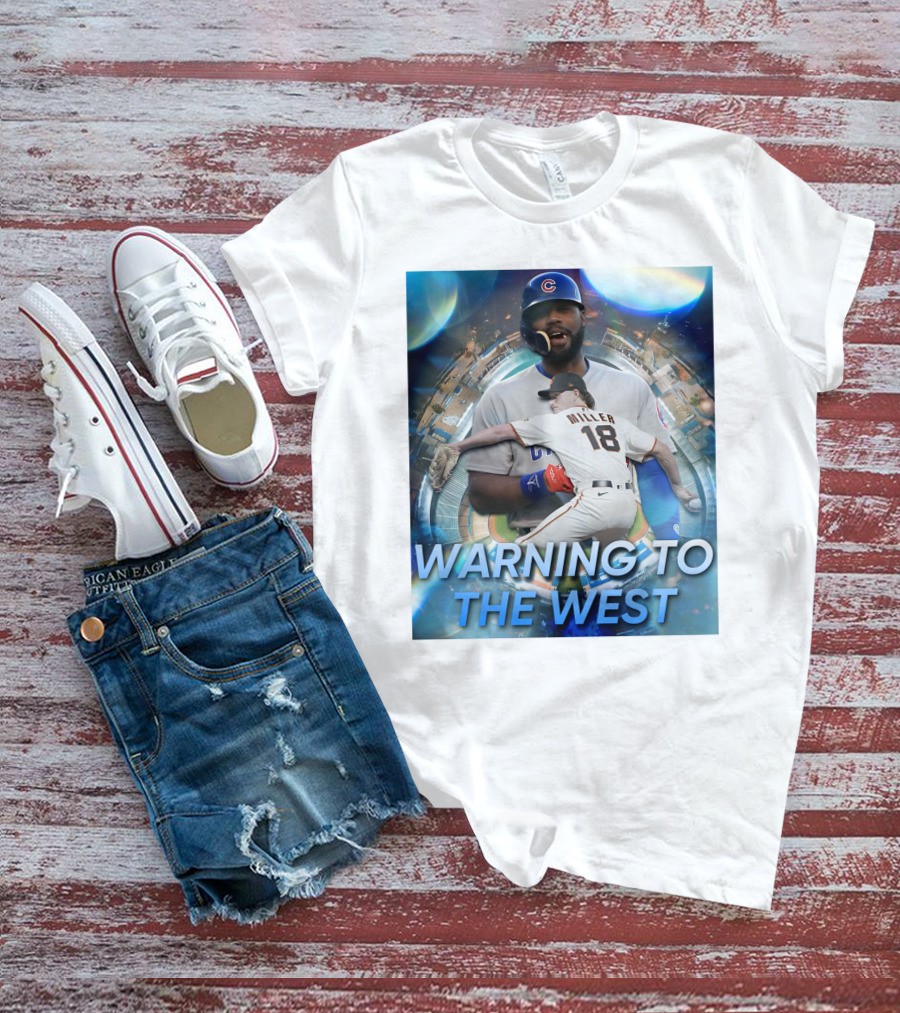 Warning To The West Miller 18 Baseball Showdown T-Shirt