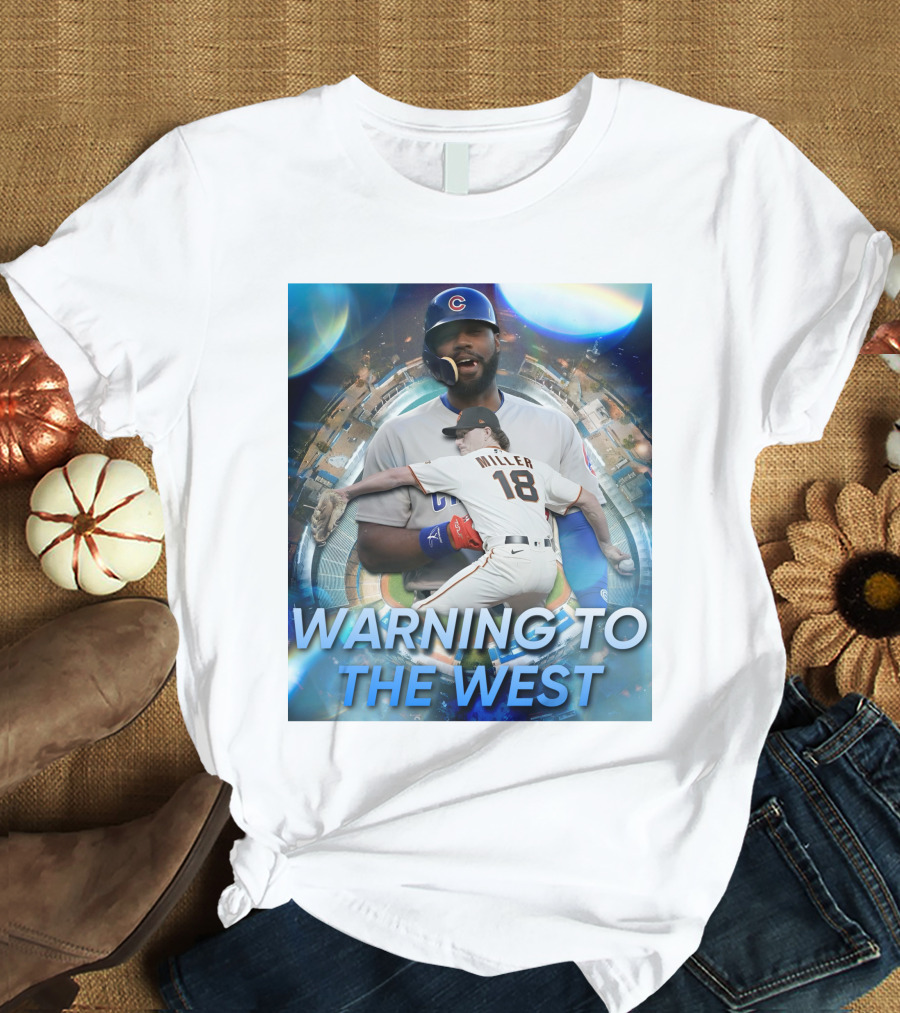 Warning To The West Miller 18 Baseball Showdown T-Shirt