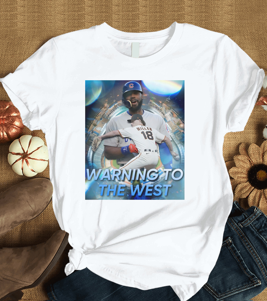 Warning To The West Miller 18 Baseball Showdown T-Shirt