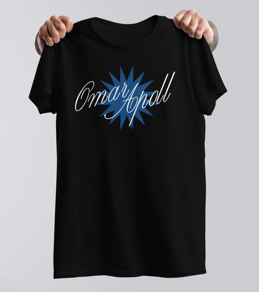 Omar Apollo Blue Starburst T-Shirt
