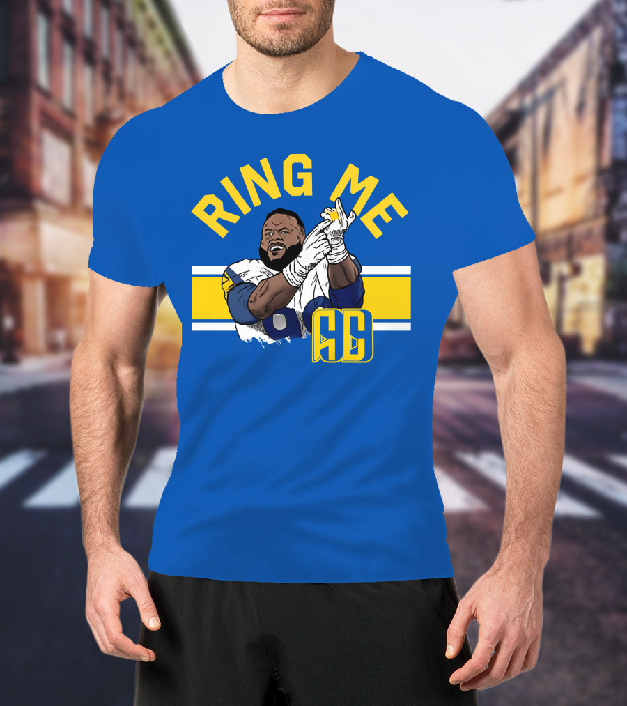 Ring Me Aaron Donald 99 Football Champion Player T-Shirt