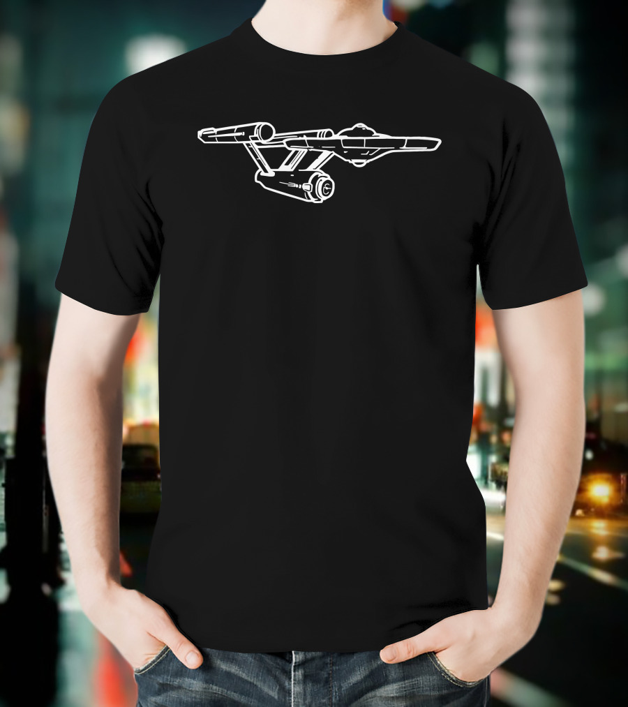 Star Trek Enterprise NCC-1701 Ship T-Shirt