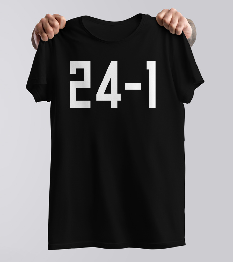 24-1 Sports Record Reference T-Shirt