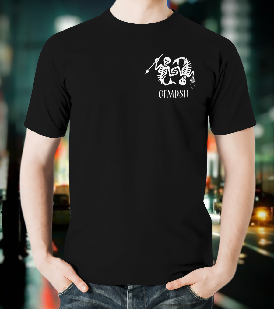 OFMDSII Skeleton And Fishbone T-Shirt
