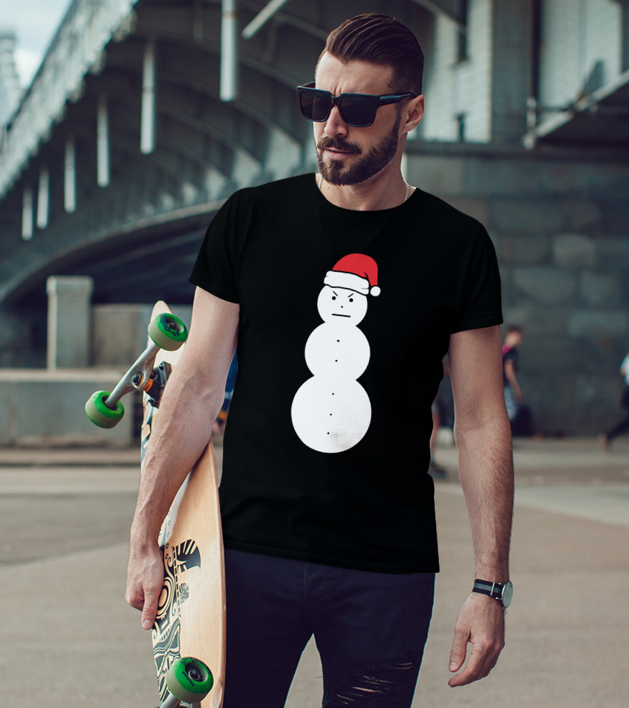 Young Jeezy Can't Ban The Snowman Santa Hat T-Shirt