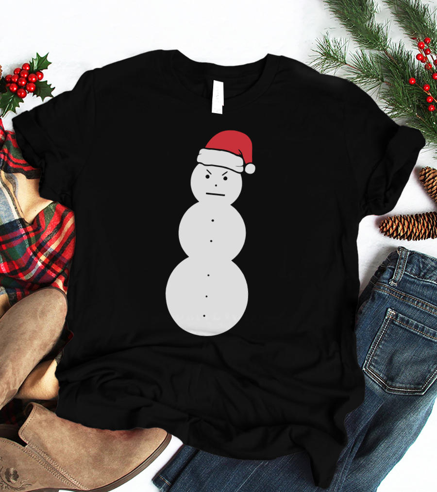 Young Jeezy Can't Ban The Snowman Santa Hat T-Shirt