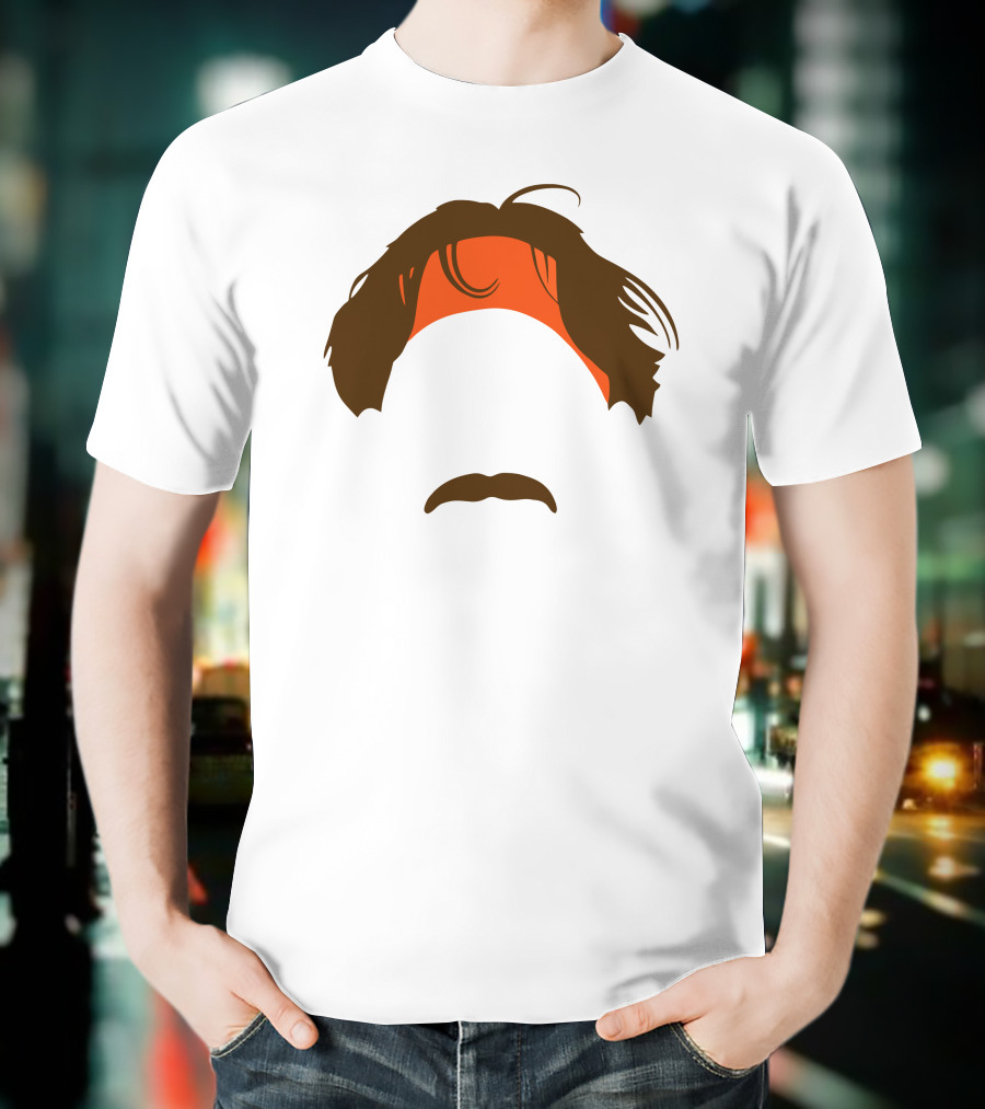 The Bvp Headband And Mustache T-Shirt