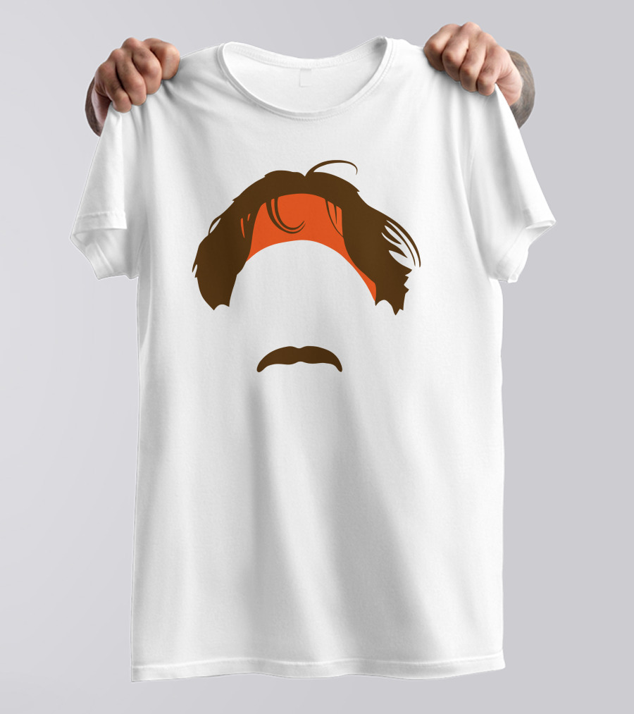 The Bvp Headband And Mustache T-Shirt