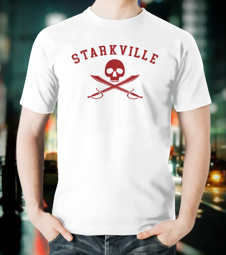 Starkville Skull Crossed Swords T-Shirt