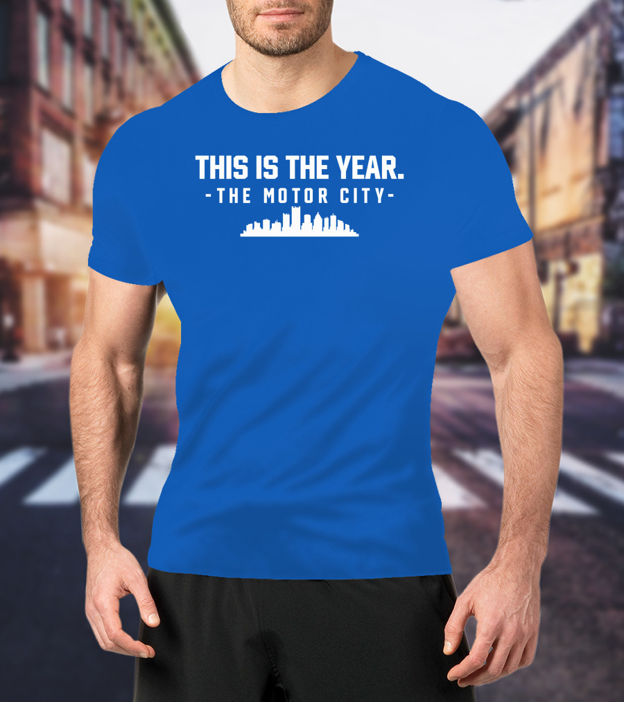 This Is The Year The Motor City Skyline T-Shirt