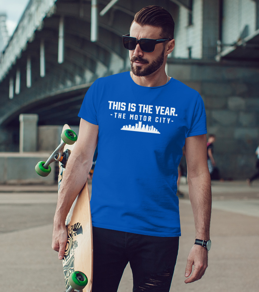 This Is The Year The Motor City Skyline T-Shirt