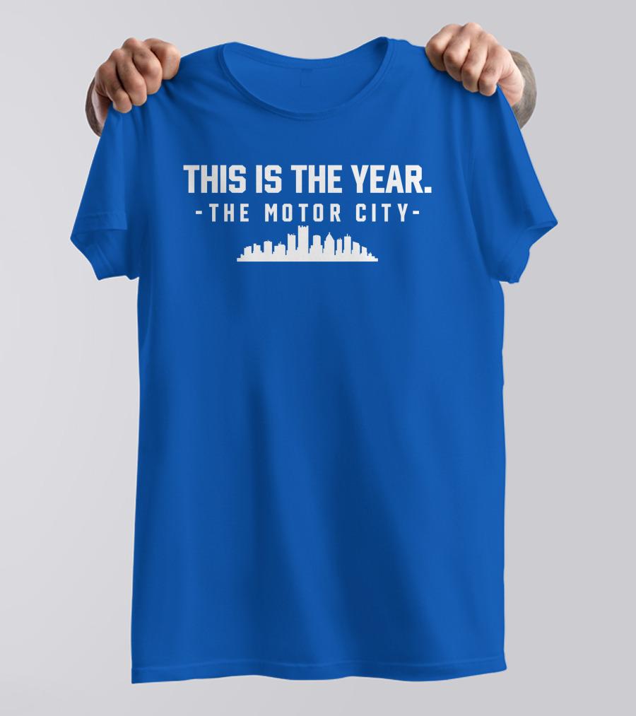 This Is The Year The Motor City Skyline T-Shirt