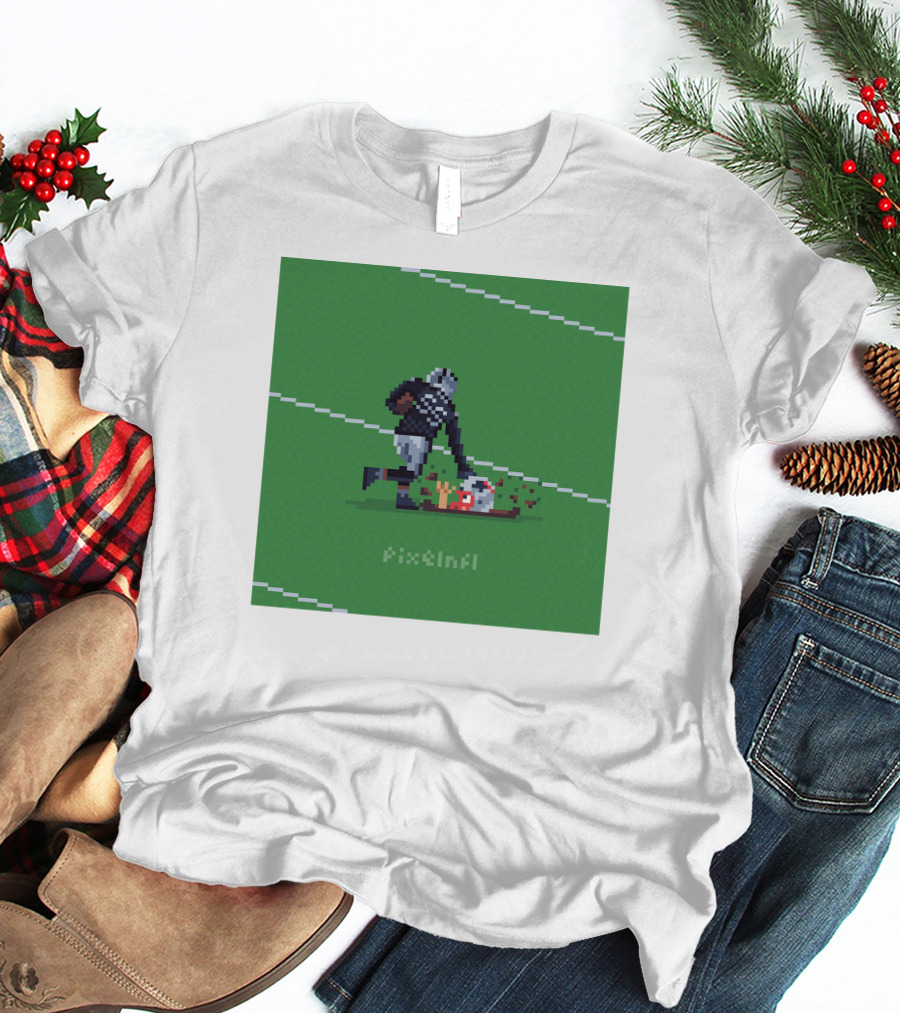 Chandler Jones Football Action Scene T-Shirt