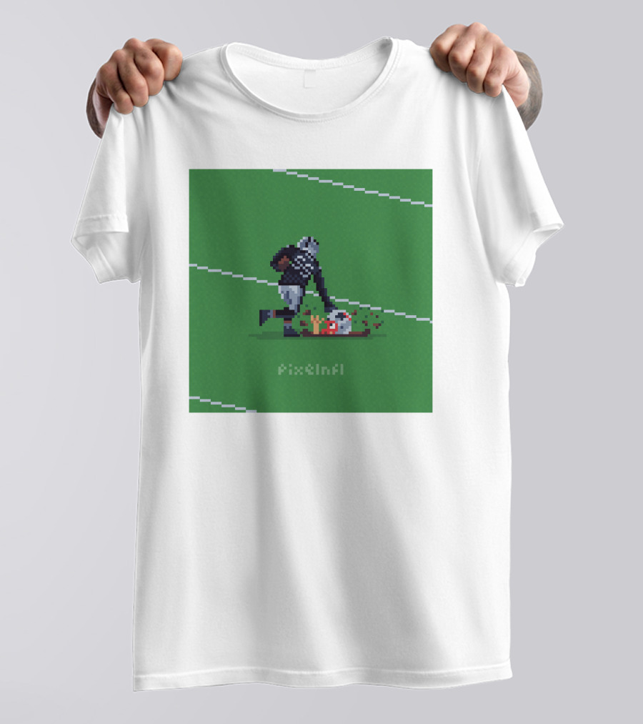 Chandler Jones Football Action Scene T-Shirt