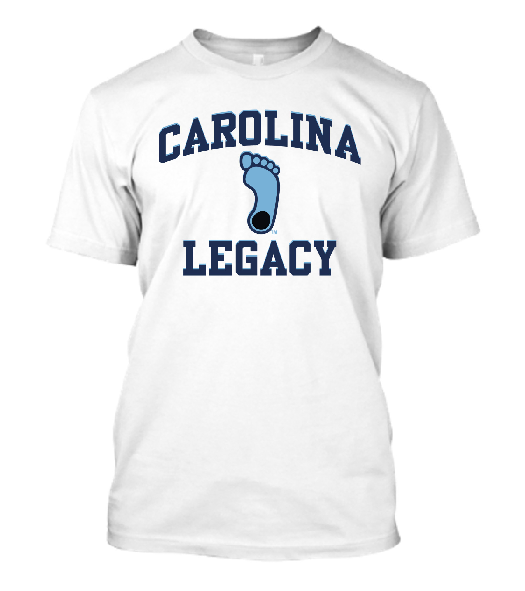 Carolina Legacy Born Bred Dead Footprint T-Shirt
