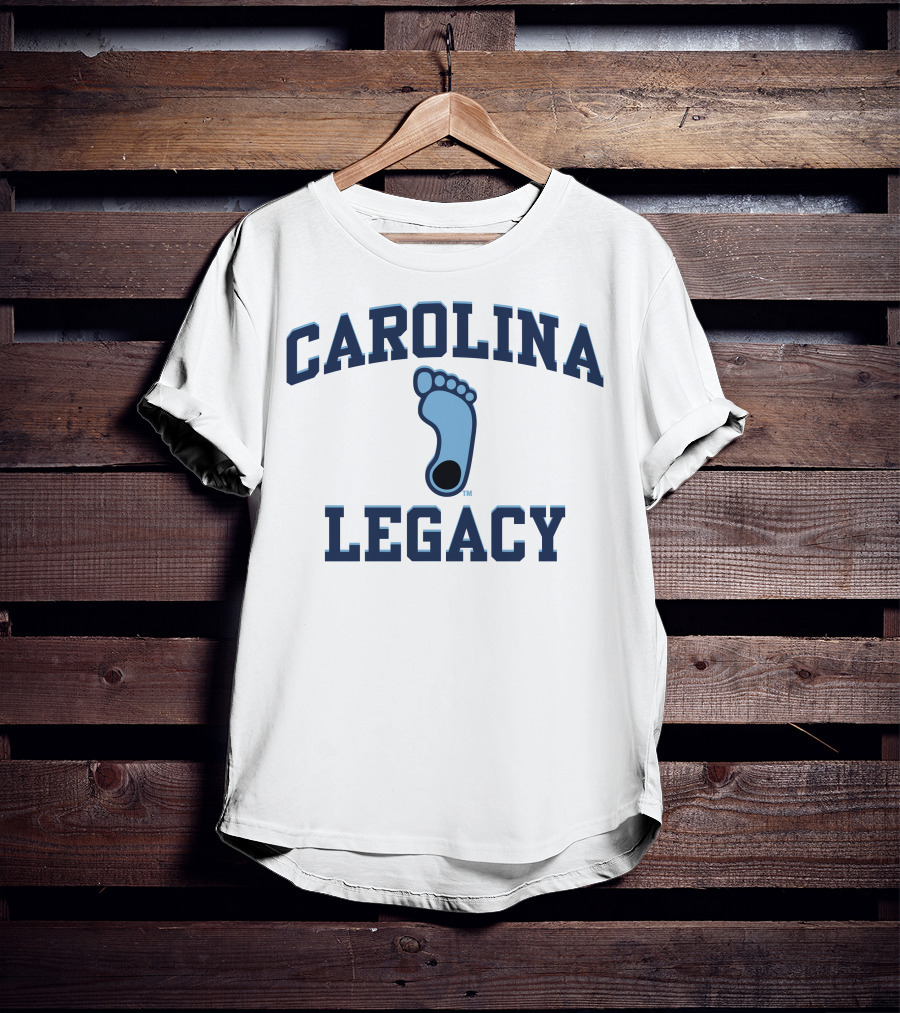 Carolina Legacy Born Bred Dead Footprint T-Shirt