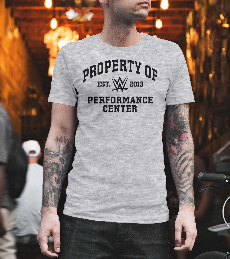Property Of WWE Performance Center Est. 2013 T-Shirt