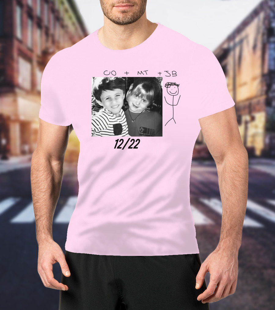 Chris Olsen Meghan Trainor Joshua Bassett CO MT JB 12/22 T-Shirt