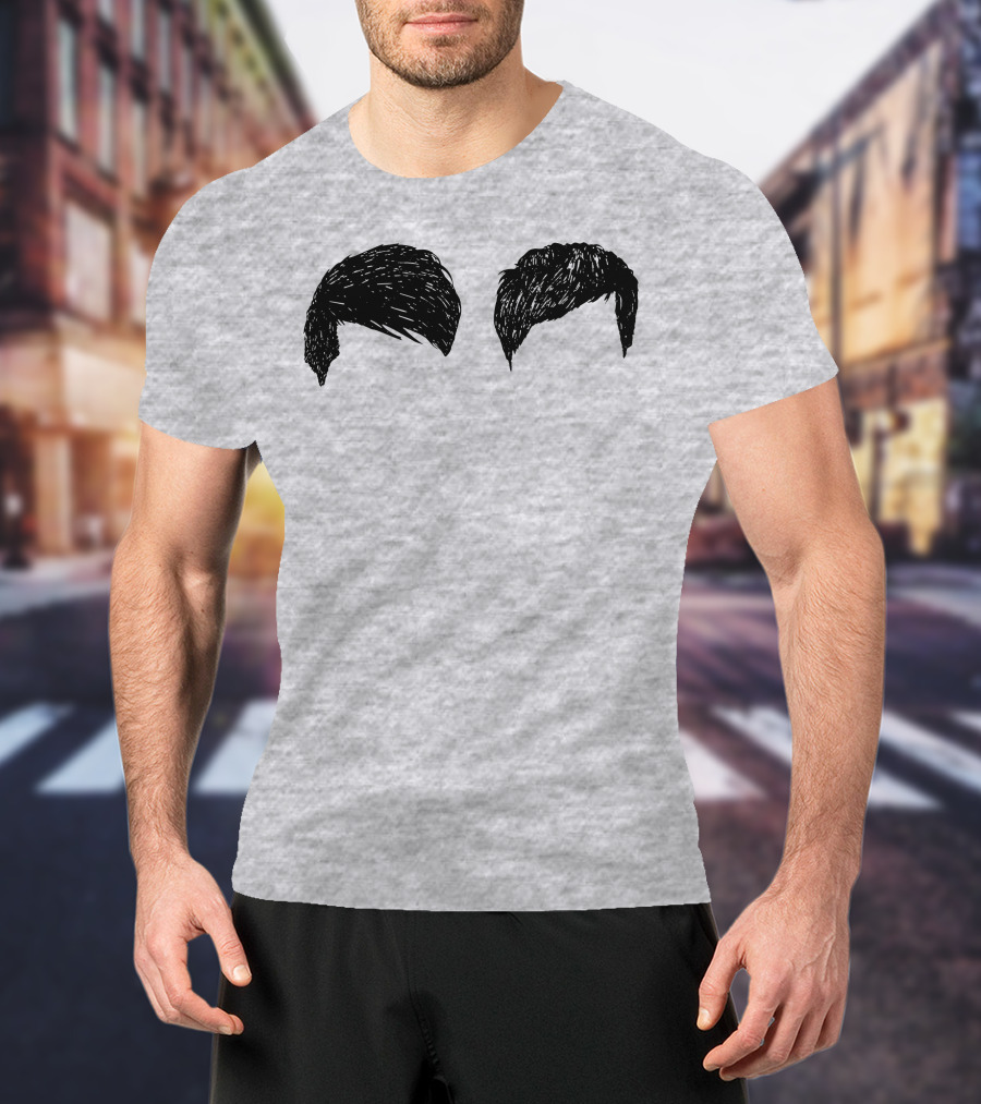 Dan And Phil Fringe Hair Iconic T-Shirt
