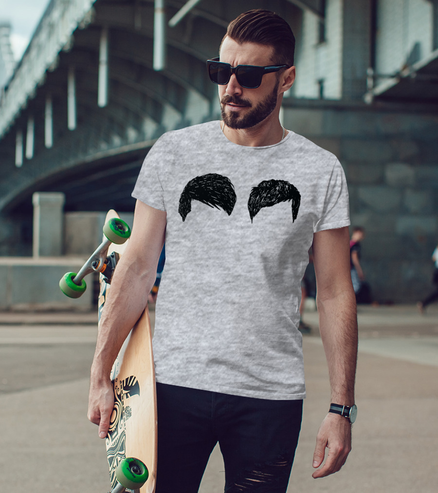 Dan And Phil Fringe Hair Iconic T-Shirt