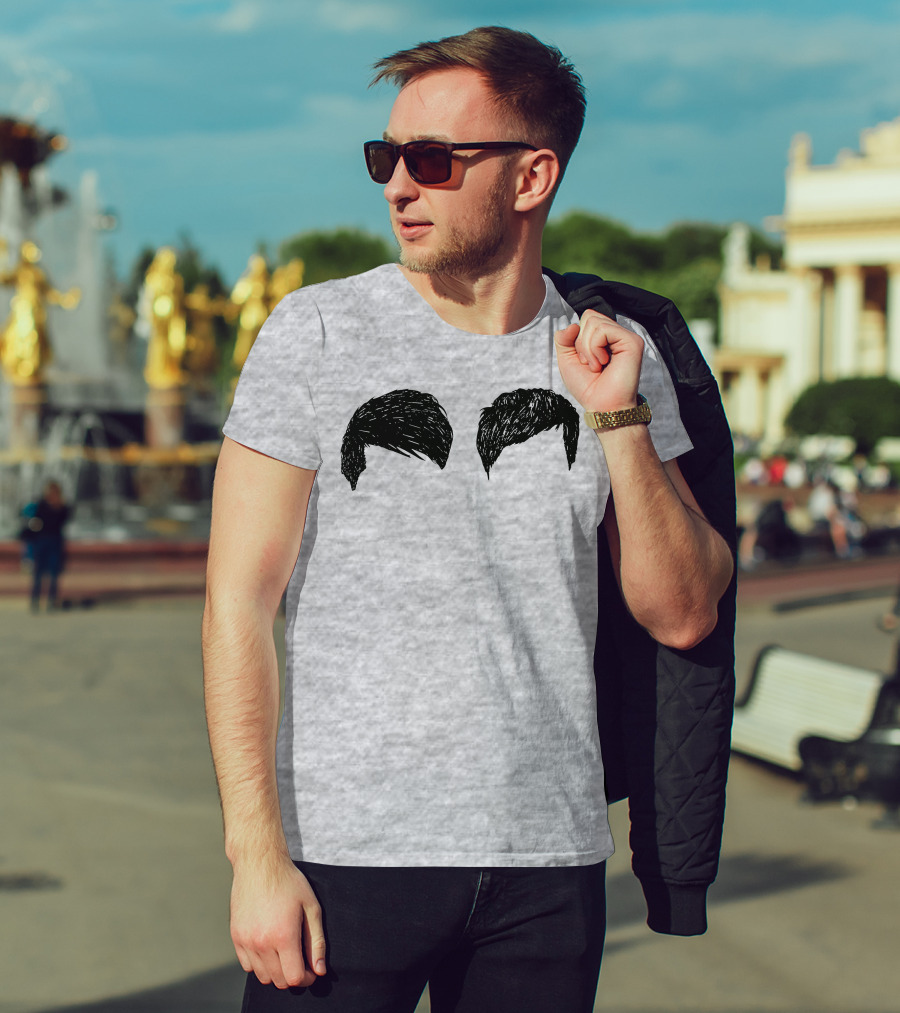 Dan And Phil Fringe Hair Iconic T-Shirt