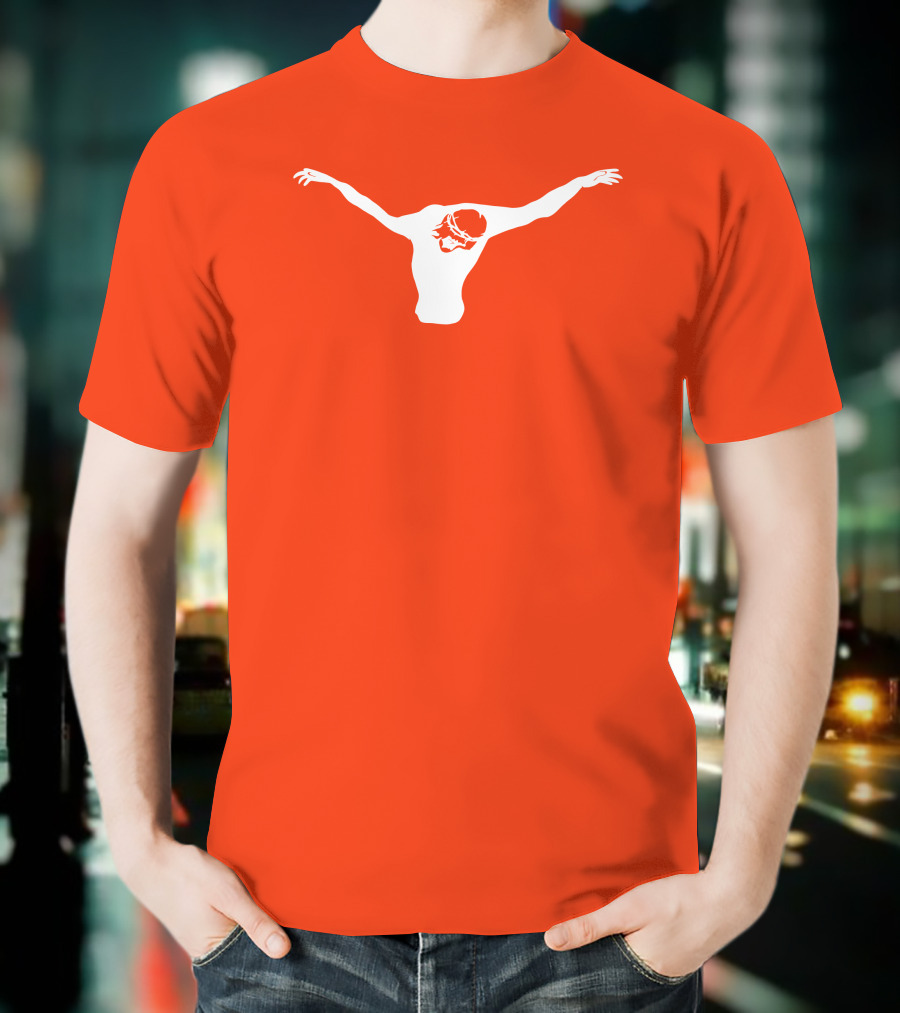 Touchdown Jesus Texas Football Fan Art Notre Dame Texas Longhorns Combo T-Shirt
