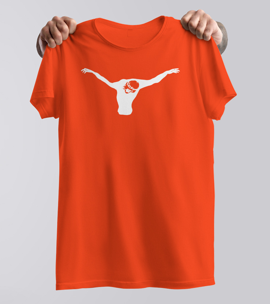 Touchdown Jesus Texas Football Fan Art Notre Dame Texas Longhorns Combo T-Shirt