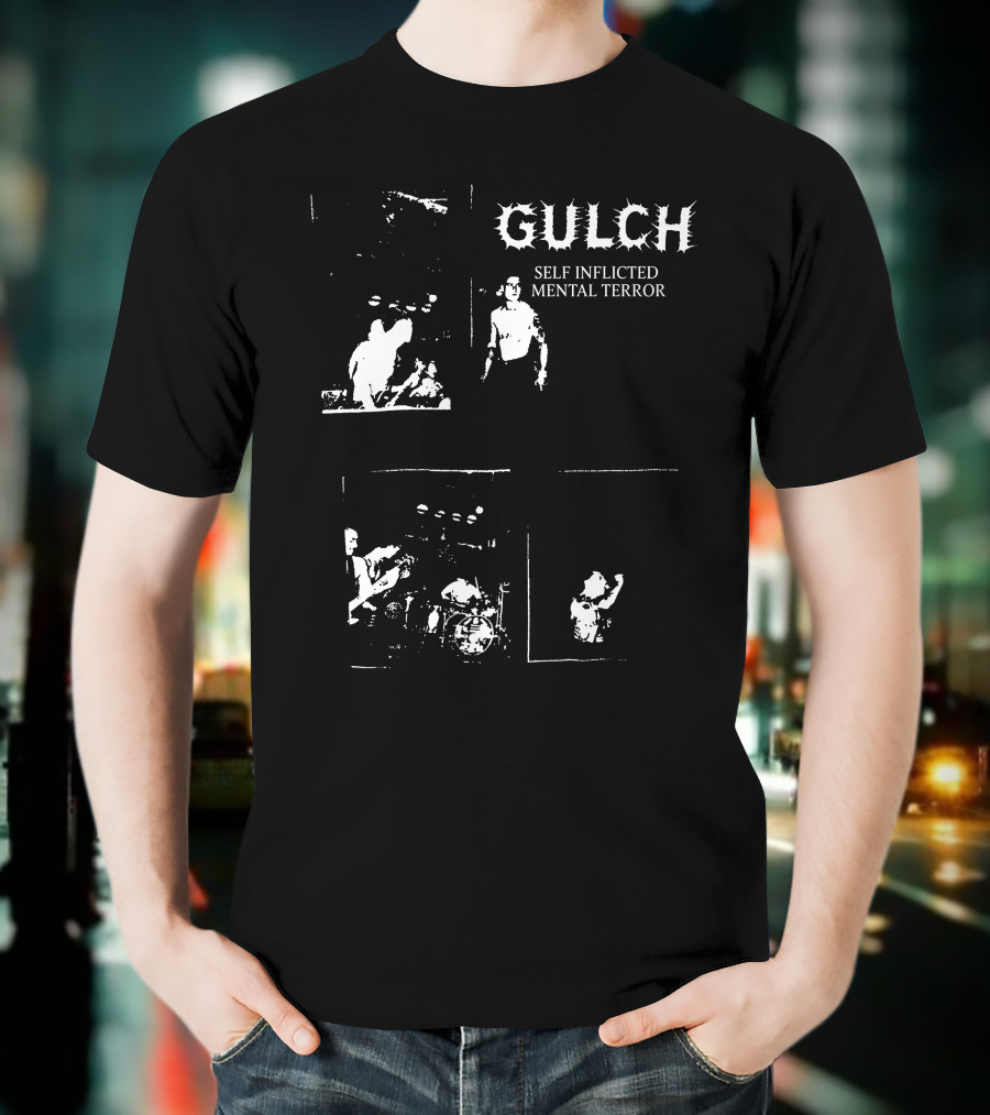 Gulch Self Inflicted Mental Terror Live Concert T-Shirt