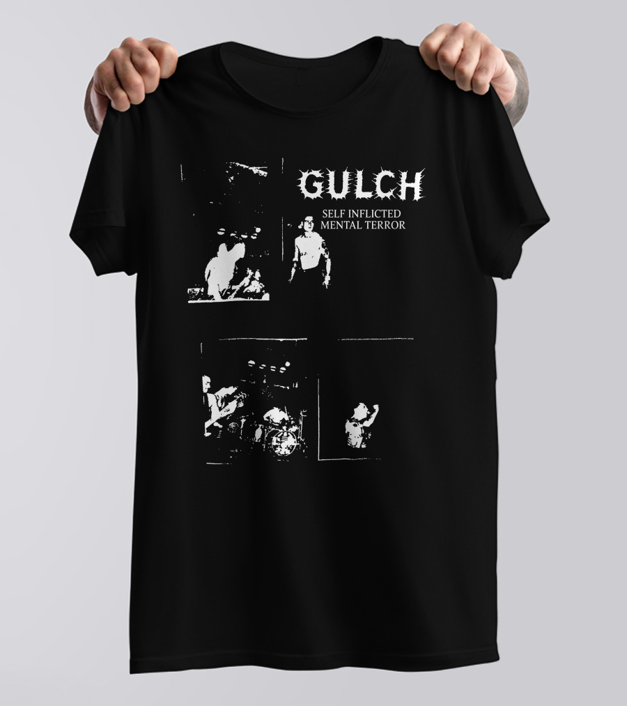 Gulch Self Inflicted Mental Terror Live Concert T-Shirt