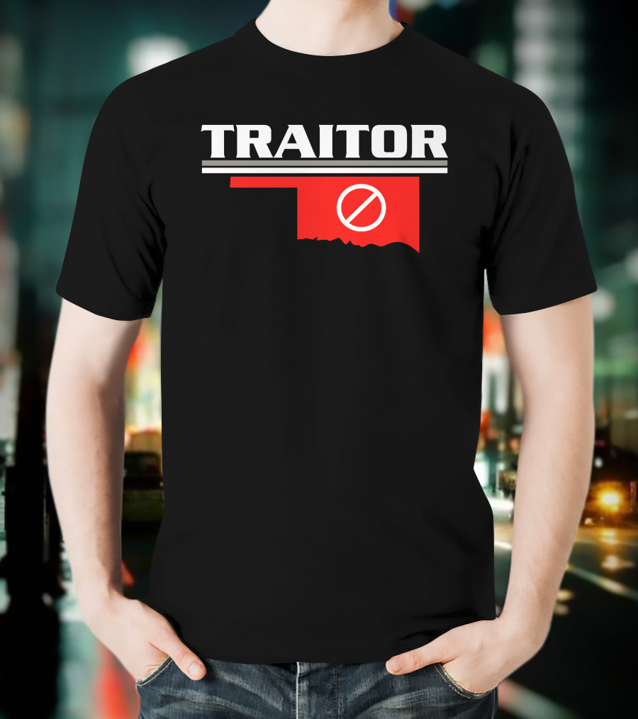 Traitor Oklahoma Map T-Shirt