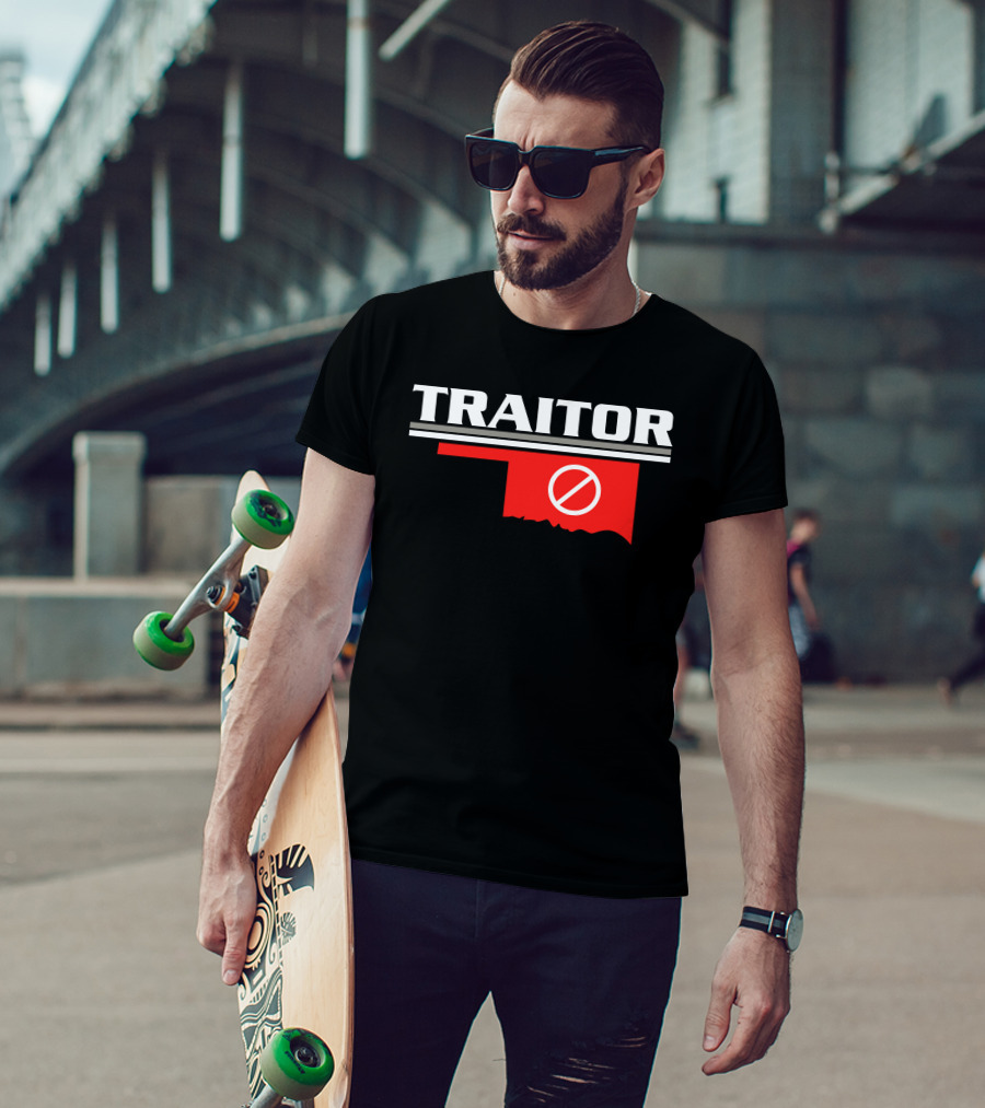 Traitor Oklahoma Map T-Shirt