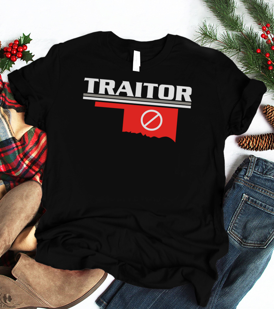 Traitor Oklahoma Map T-Shirt