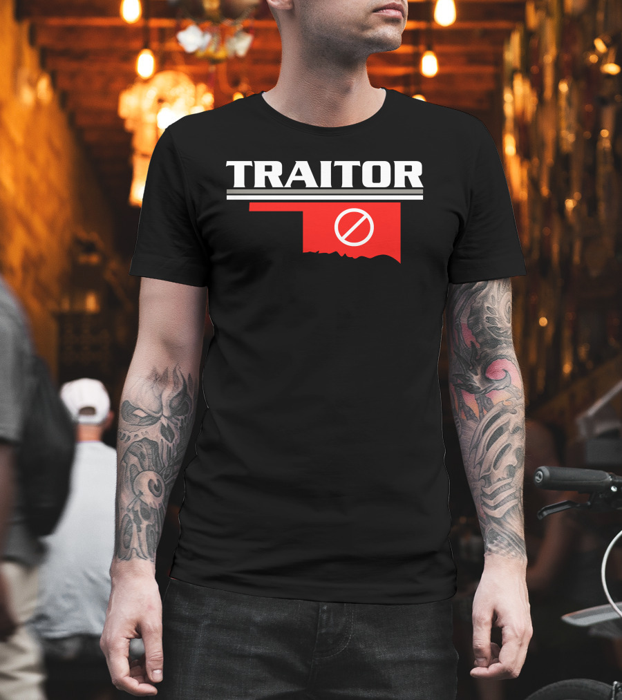 Traitor Oklahoma Map T-Shirt