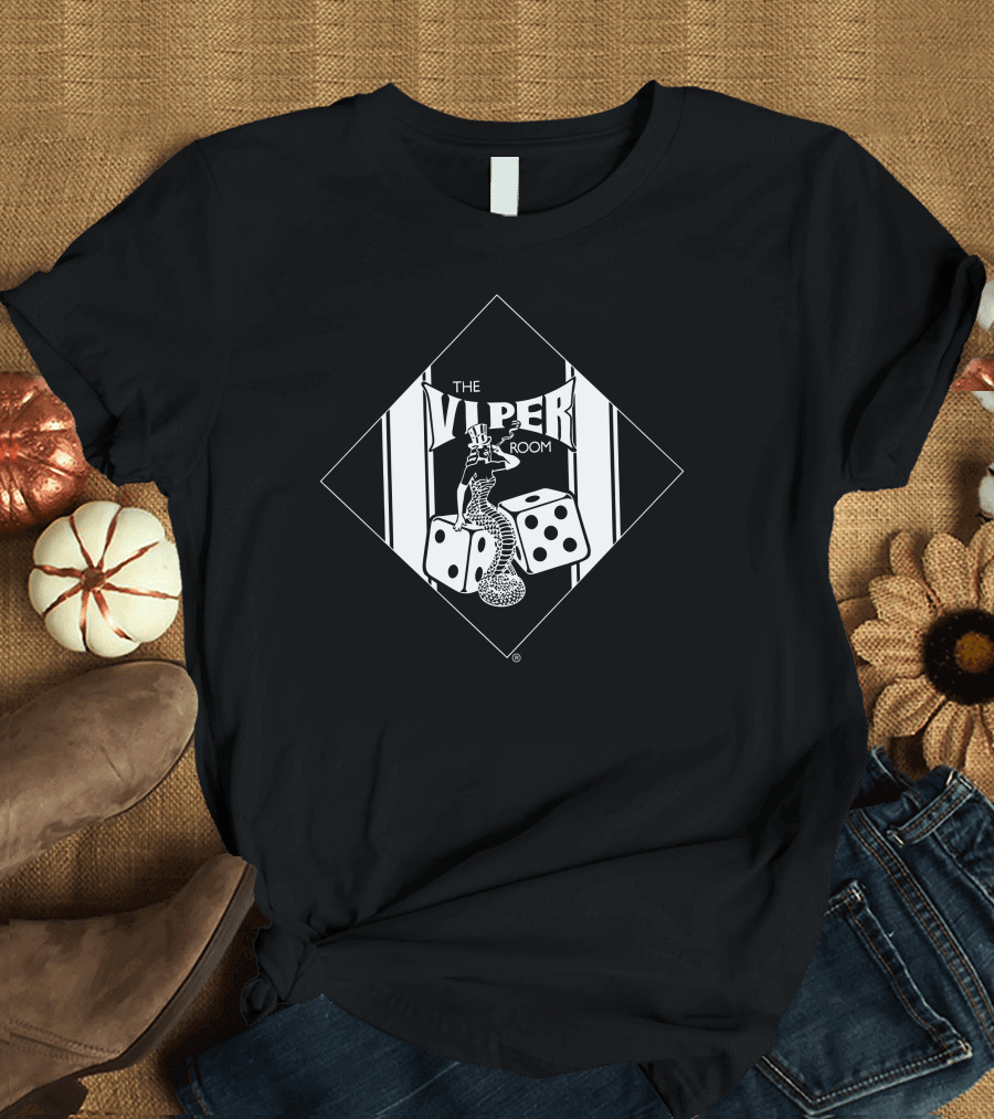 The Viper Room Serpent And Dice T-Shirt