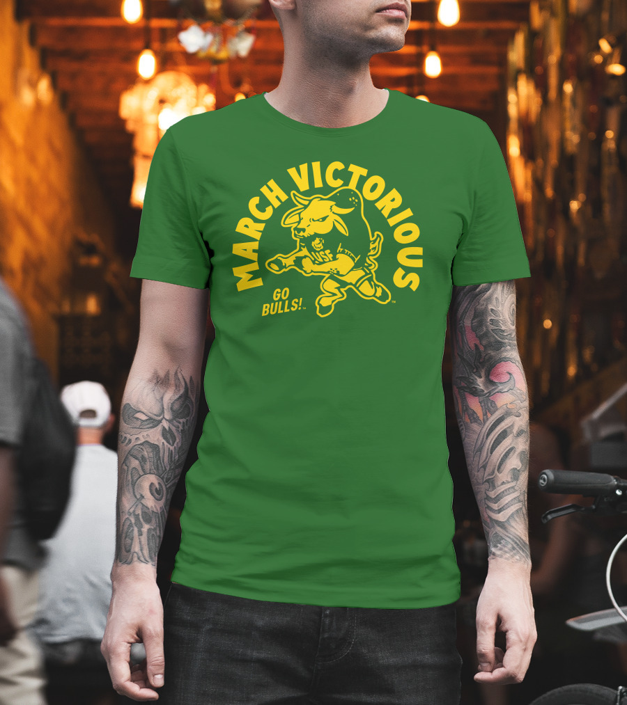 March Victorious USF Go Bulls T-Shirt