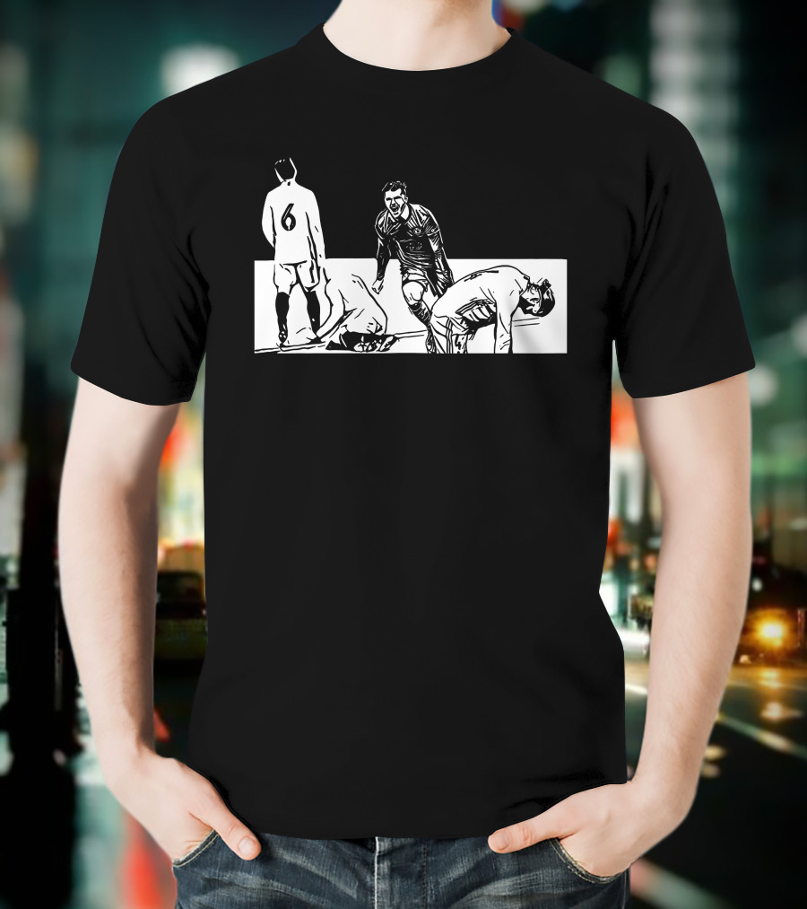 The Madrid Dagger Football Moment Iconic Victory Scene T-Shirt