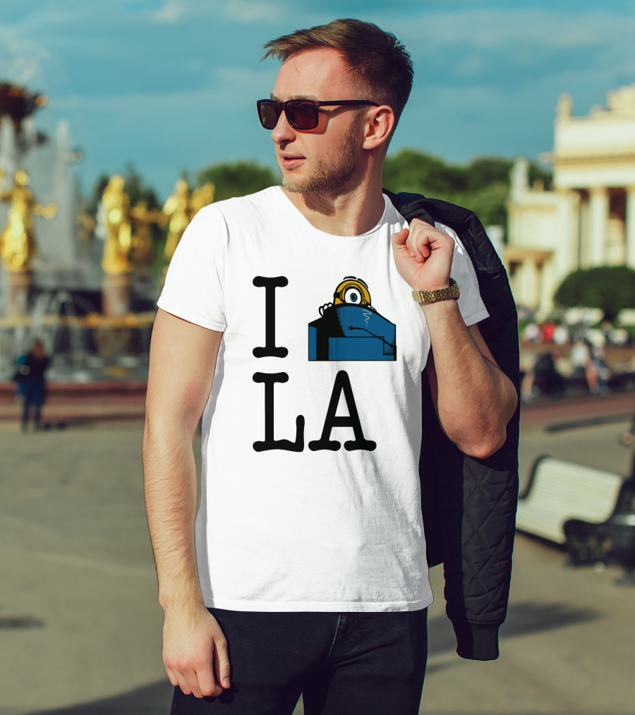 I Love Yellow Guy LA T-Shirt