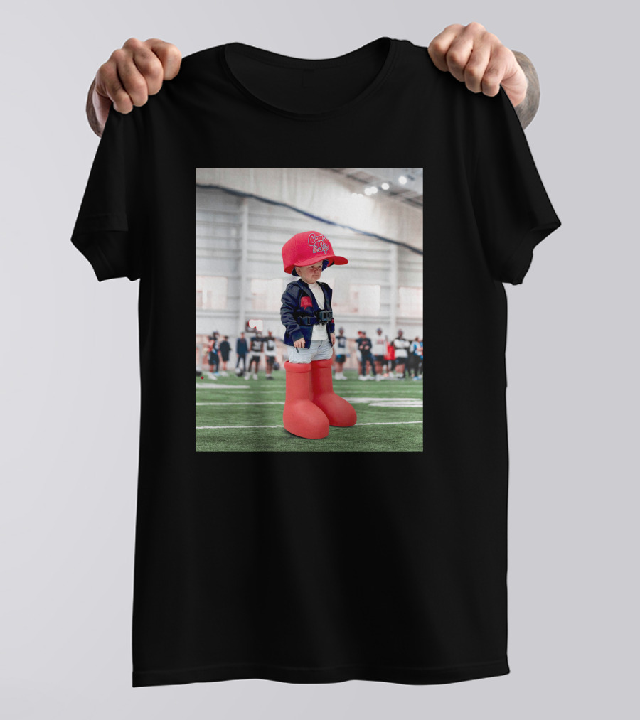 Hasbulla Wearing Come To The Sip Cap And Boots On Football Field T-Shirt