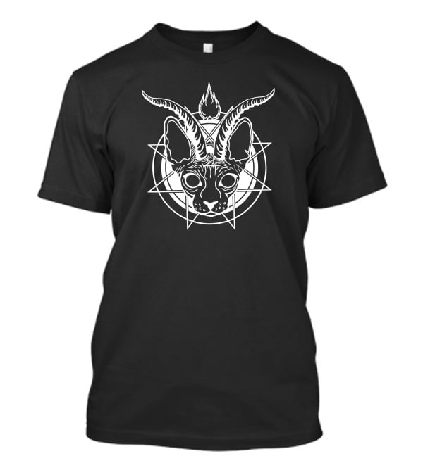 Intergalactic Kegger Baphomet Goat Pentagram T-Shirt