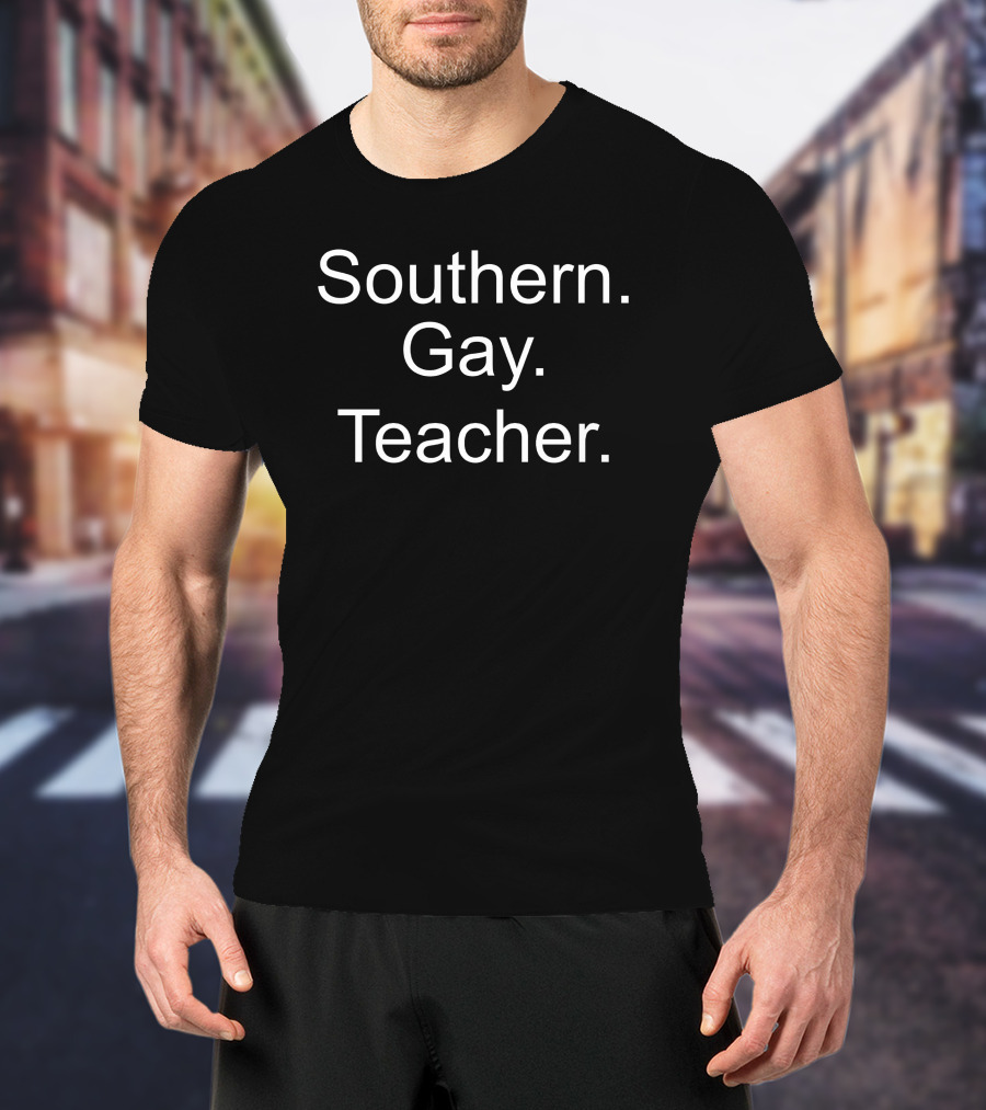 Southern Gay Proud Educator Advocate T-Shirt