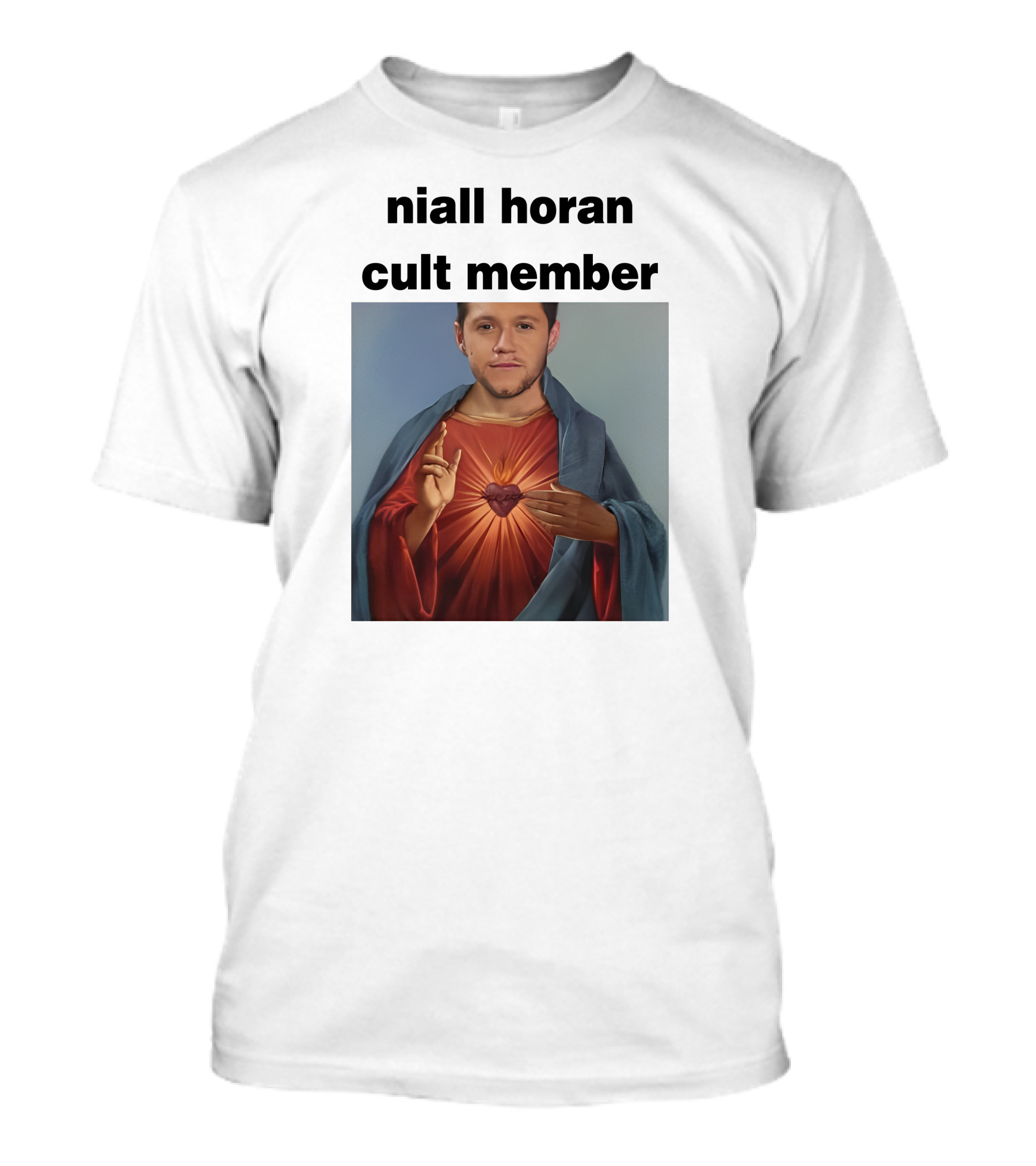 Niall Horan Cult Member Sacred Heart T-Shirt